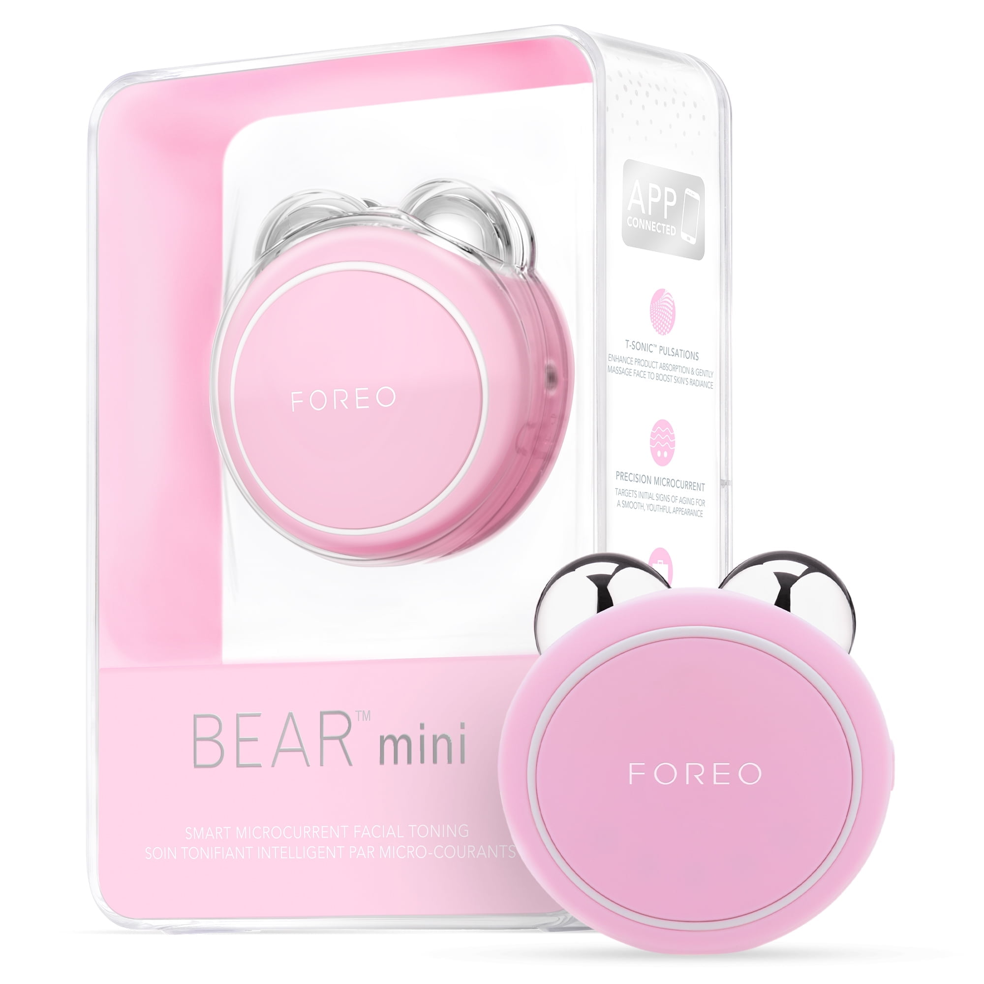 FOREO BEAR Mini Facial Toning Device Pearl Pink - Walmart.com FOREO BEAR Mini Facial Toning Device Pearl Pink - Walmart.com