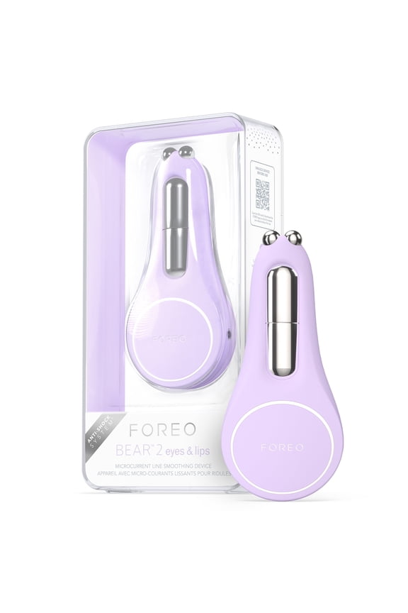 Bear 2 Eyes & Lips Microcurrent Skin Toning Device - Lavander
