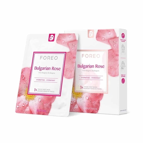 FOREO Farm To Face Facial Mask - Bulgarian Rose