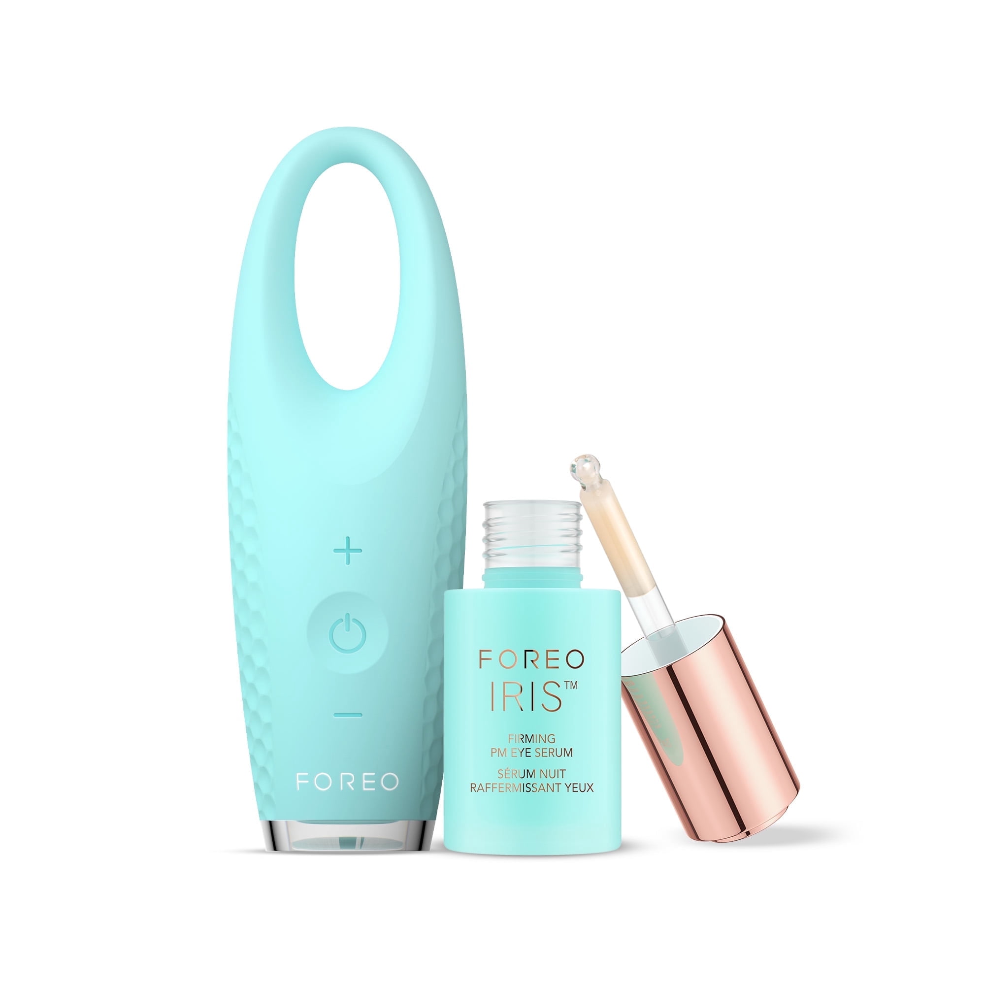 FOREO Eye Candy IRIS 2 Bundle - Eye Massager + IRIS Firming PM Eye Serum