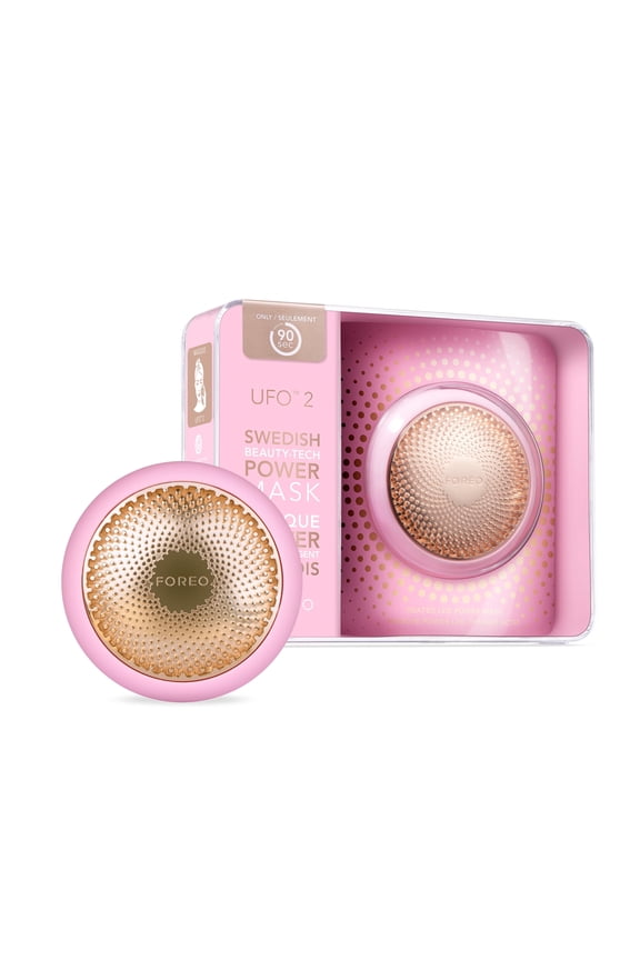 UFO 2 Supercharged 2-minute Full Facial Skincare Device for all skin types - Pearl Pink
