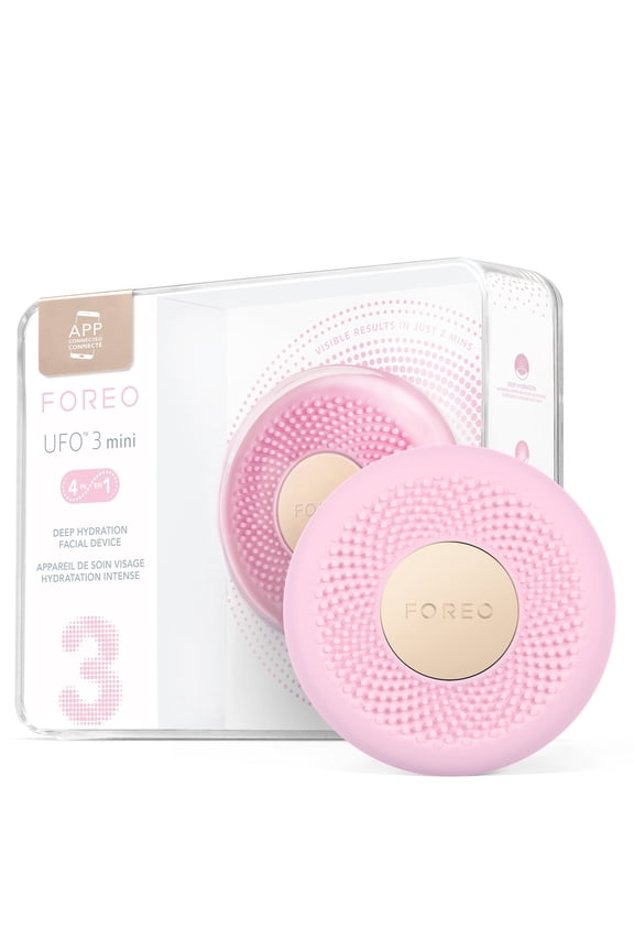 UFO 3 Mini – Silicone Facial Treatment Device for Skincare & Massage - Pearl Pink
