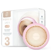 FOREO UFO 3 – LED Facial Treatment Device with T-Sonic Massage & Thermo Technology – Silicone - Pearl Pink