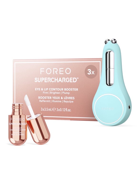 A Wink 'n' a Smile Bundle - BEAR 2 Eyes & Lips Microcurrent Device + SUPERCHARGED Eye & Lip Contour Booster 3x3.5ml