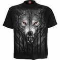 thumbnail image 1 of FOREST WOLF - T-Shirt Black, 1 of 2