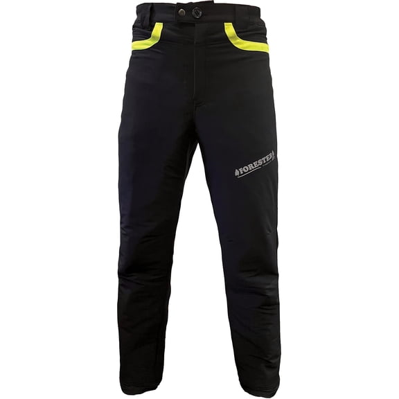 FORESTER Chainsaw Protective Pants Lightweight 360 Degree Class A Safety Protection for Forestry and Arborist (29-30) Black