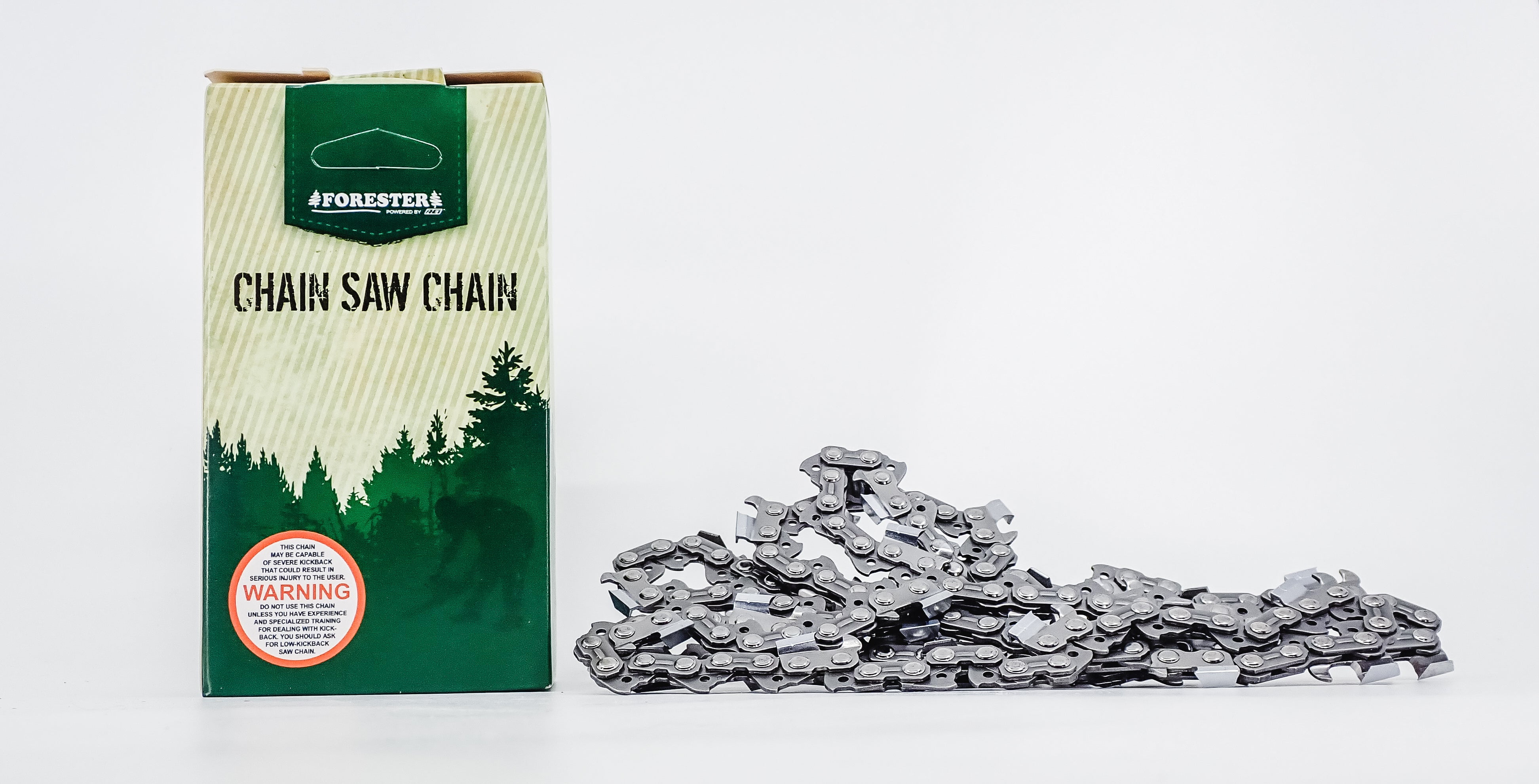FORESTER SEMI CHISEL PROFESSIONAL CHAINSAW CHAIN 3/8LP .050 57DL ...
