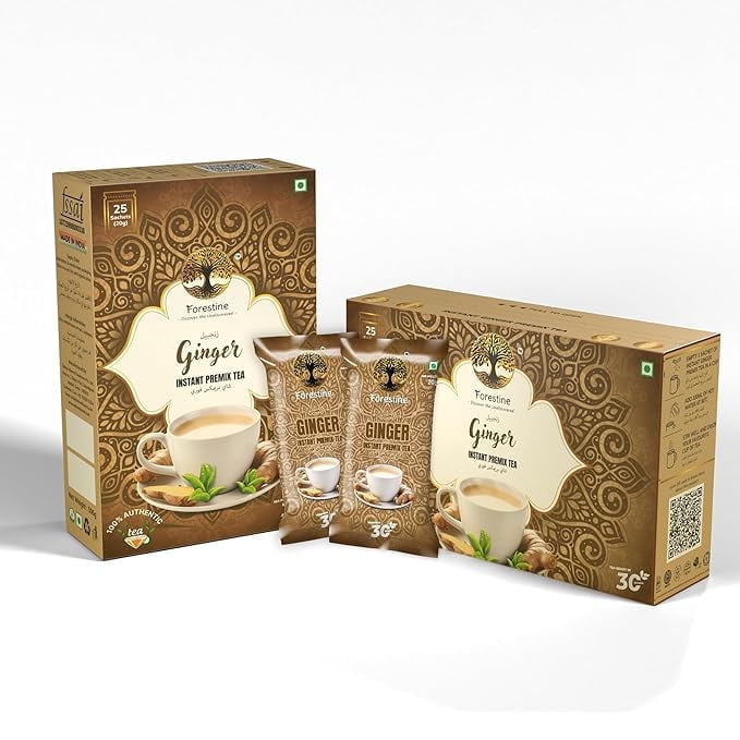 FORESTINE Instant Tea premix (25 Sachets) (Ginger) - Walmart.com