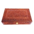 thumbnail image 1 of FORESTIS GALLINARIA Rosewood Decorative Wooden Jewelry Box, Kit, Vanity, Chest, Trinket, Organizer For, Men, Women, Gold, Cash, Money, Storage, Multipurpose Keepsake, Gift (10x6 Inches, Galaxy), 1 of 6