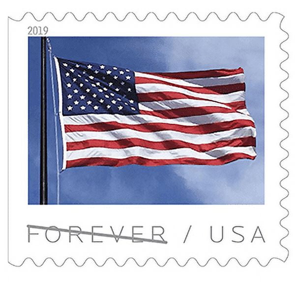 FOREVER 2019 US FLAG BOOK OF 20 STAMPS