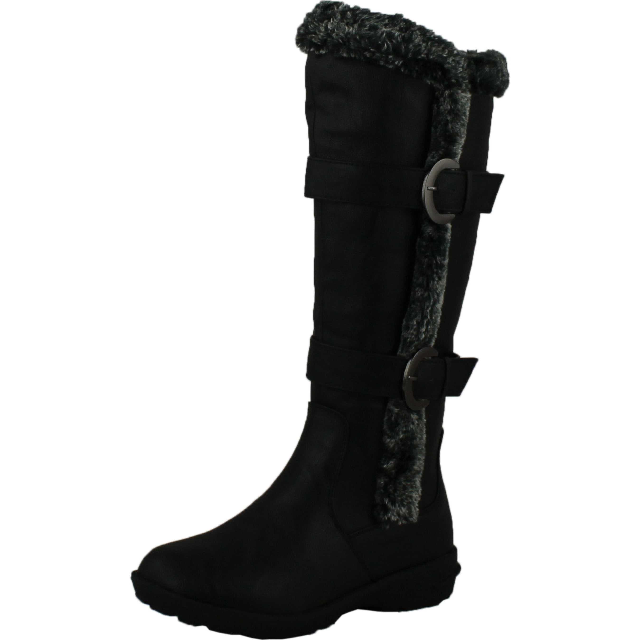 FOREVER AURA-43 Womens Double Straps Knee High Boots Winter Boots - image 1 of 4