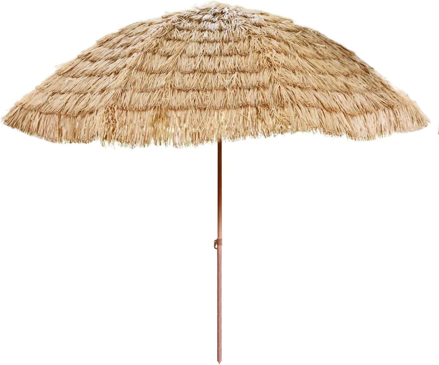 Synthetisches Strohdach 0,5x20m - Mexikanisches Palapa Gras Für Tiki-Bar & Gartendekoration