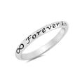 thumbnail image 1 of FOREVER Love 925 Sterling Silver Ring, 1 of 2