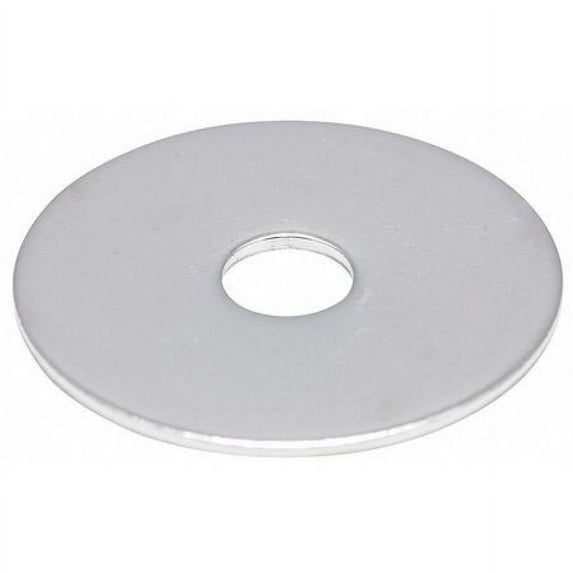 FOREVERBOLT FB3FEWASH38112P5 3/8" x 1-1/2" OD NL-19(R) Finish 316 Stainless Steel Large OD Fender Washers, 5 pk.