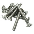 thumbnail image 1 of FOREVERBOLT FBCB3845P10 3/8-16 X 4 1/2" Carriage Bolts, 18-8 SS, Finish NL-19, PK10, 1 of 2