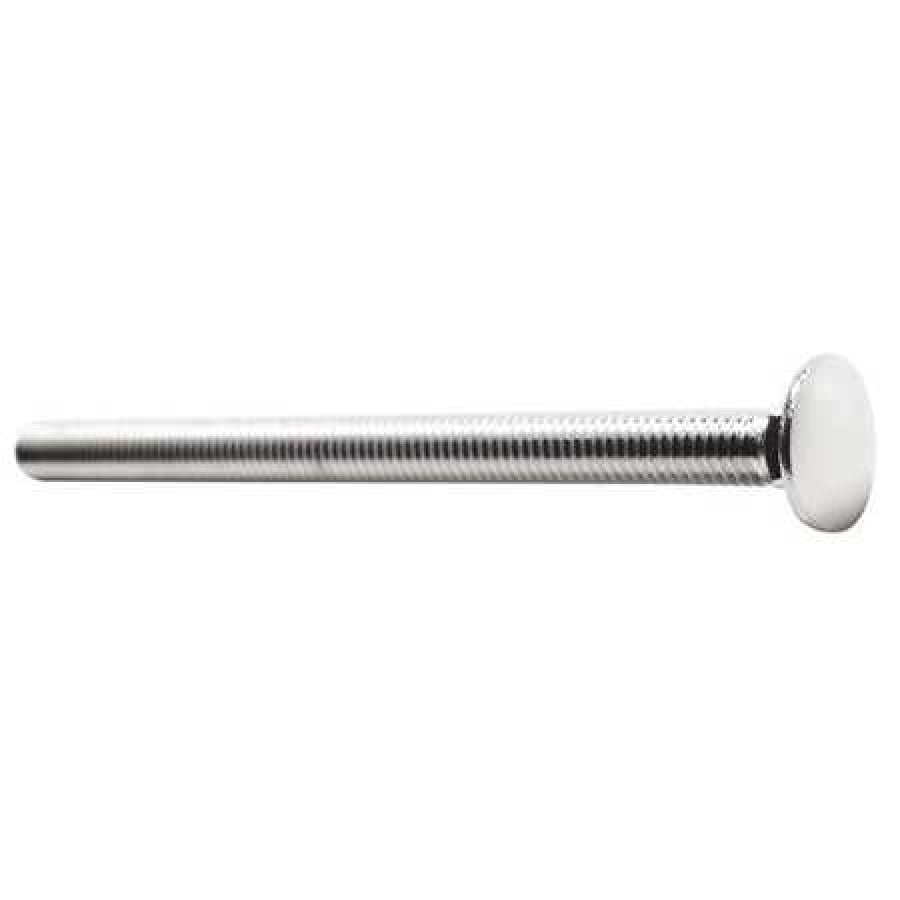 FOREVERBOLT FBCB385P10 Carriage Bolt,Square Neck,5" L,PK10