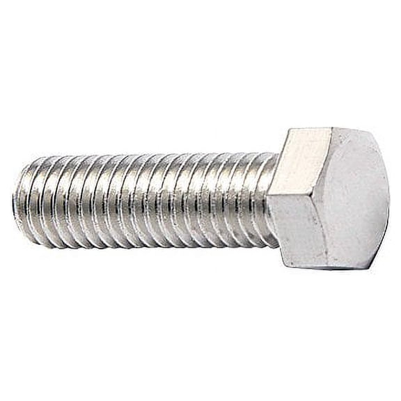 FOREVERBOLT FBMHEXB101525P10 Hex Head Cap Screw M10-1.50 X 25mm Long, 18-8 Stainless Steel, NL-19 Finish, PK, 10