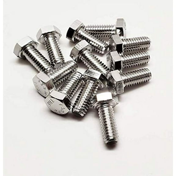 FOREVERBOLT FBMHEXB812520P25 Hex Head Cap Screw M8-1.25 X 20mm Long, 18-8 Stainless Steel, NL-19 Finish, PK, 25