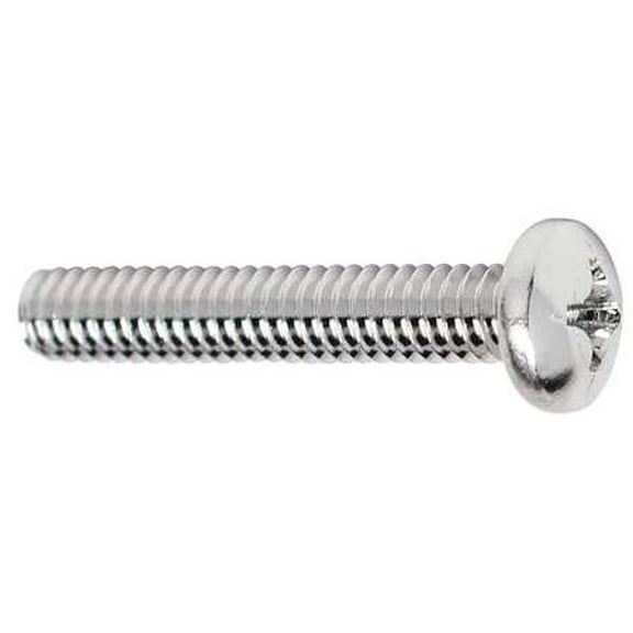 FOREVERBOLT FBPHMSP14201P100 1/4-20 x 1" Pan Head Phillips Machine Screw, 100 pk.