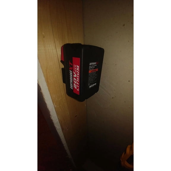 FORGE- 1 Pack - Earthquake Xt 20V Battery Mount / Hanger / Holder- Free Shipping!