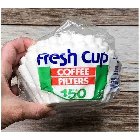 FORGE- 1 Pack : Fresh Cup Coffee Filters, Fits Most Basket Coffeemakers, 150 Filters.