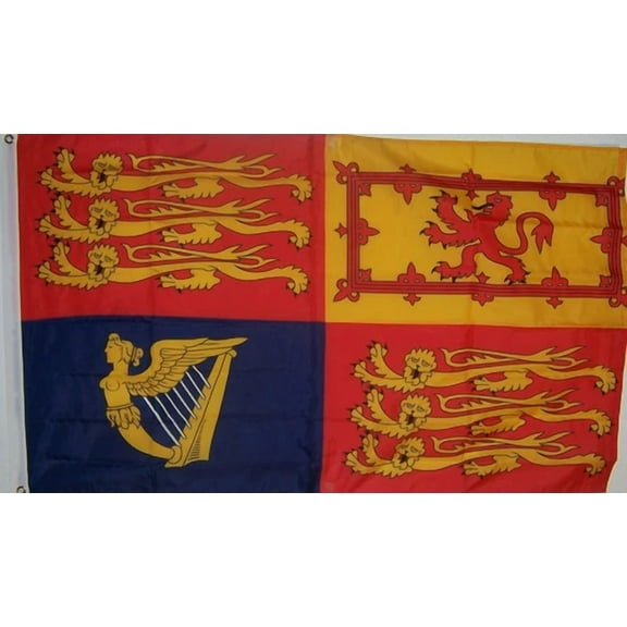 FORGE- 3X5 Uk Royal Standard Premium Poly House Banner British United Kingdom 100D