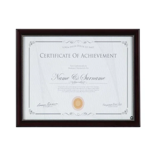 FORGE- 8.5X11 Mahogany Document Certificate Picture Frame,New