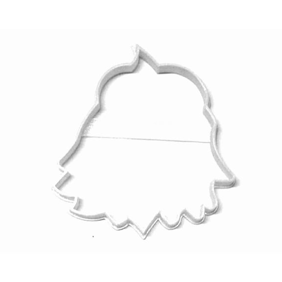 FORGE- Abominable Snowman Face Outline Christmas Cartoon Cookie Cutter Usa Pr3194