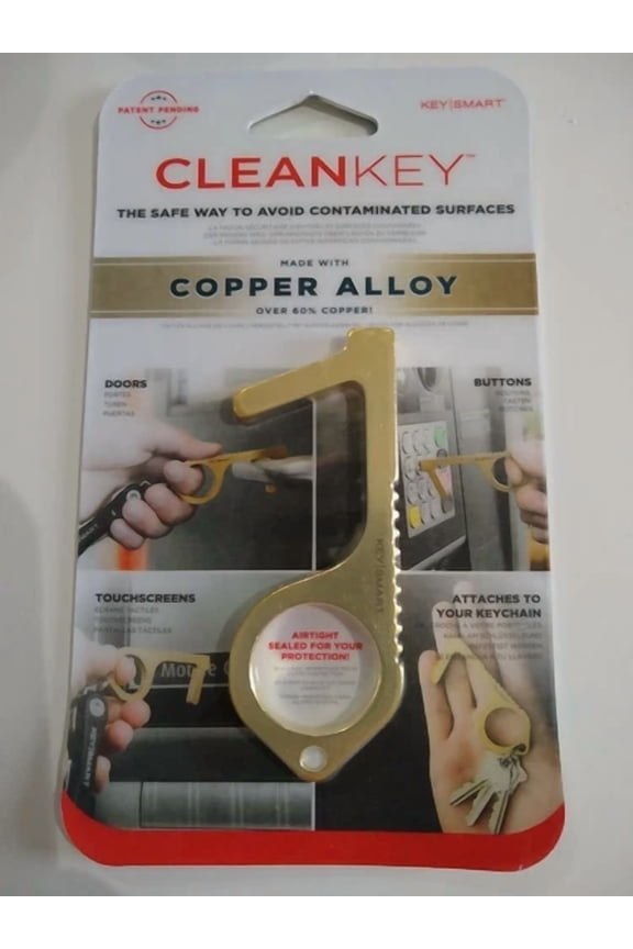 - Clean Key Door Opener, Attaches To Keychain No Touch Hand Tool, Free Shipping