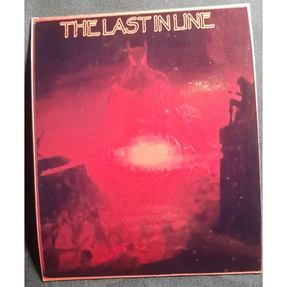 FORGE- Dio Last In Line Album Cover Vinyl Sticker +Uv Resist Clear Coat +Laminated