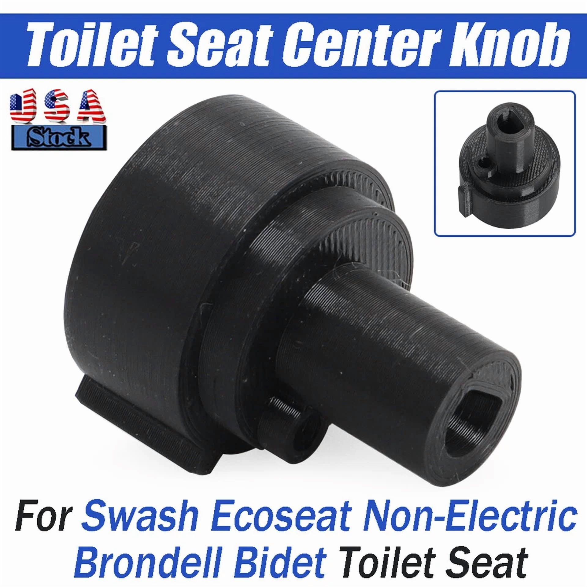 FORGE- For Swash Ecoseat Non-Electric Brondell Bidet Toilet Seat Replacement Knob - Pla