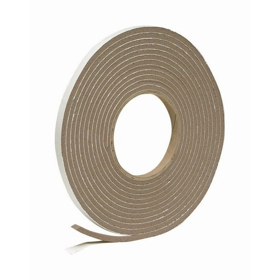 FORGE- Frost King V443Bh Brown Vinyl Clad Foam Weather Seal 17 L Ft. For Door/Window