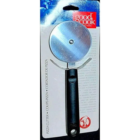 FORGE- Good Cook Pizza Cutter Stainless Steel Black Handle