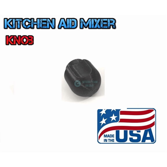 FORGE- Lg Lock Or Speed Black Knob For Kitchenaid Stand Mixer