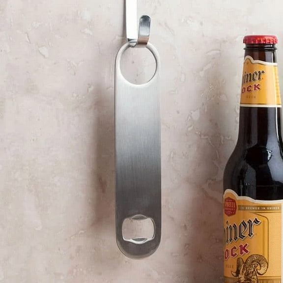 FORGE- New 3 Pack Flat Bottle Openers Stainless Steel Barware For Bar Usa Seller