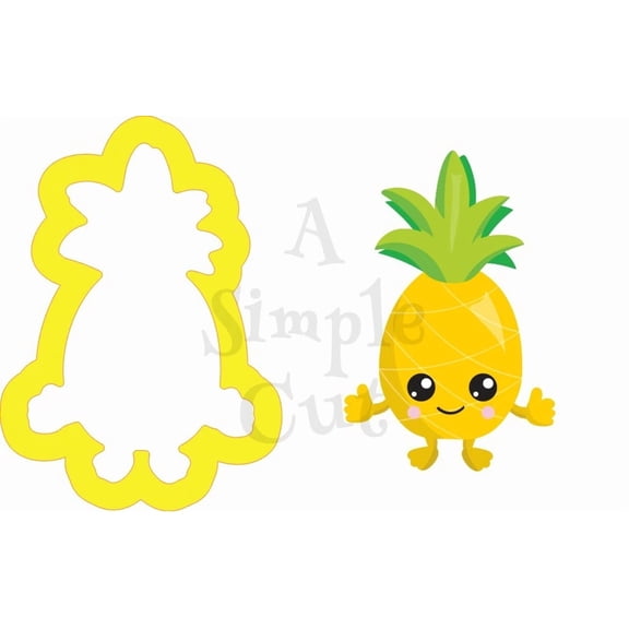 FORGE- Pineapple Cookie Cutter