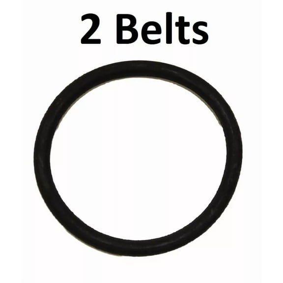 FORGE- Round Belts For Hoover Convertible Vacuum 49258 2-Pack