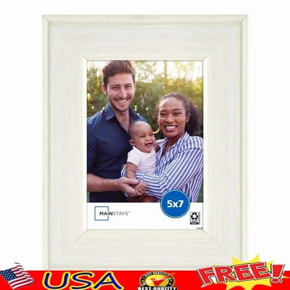 FORGE- Rustic Tabletop Picture Frame Glass Front Multi-Directional Easel Photo Display