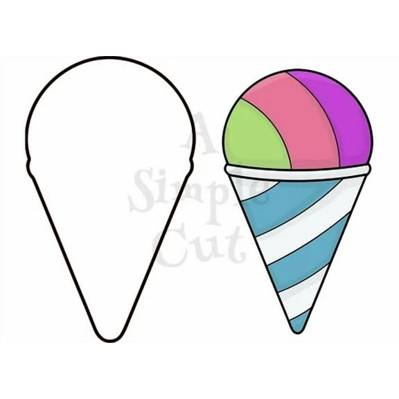 FORGE- Snow Cone Cookie Cutter