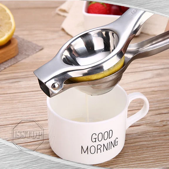 FORGE- Stainless Steel Kitchen & Bar Lemon Orange Lime Squeezer Juicer Hand Press Tool