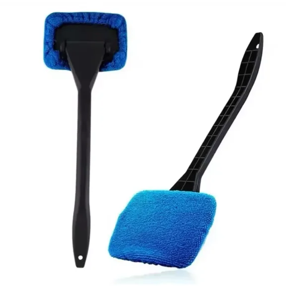 FORGE- Windshield Cleaning Tool Kit Car Window Glass Wiper Cleaner Brush Pad