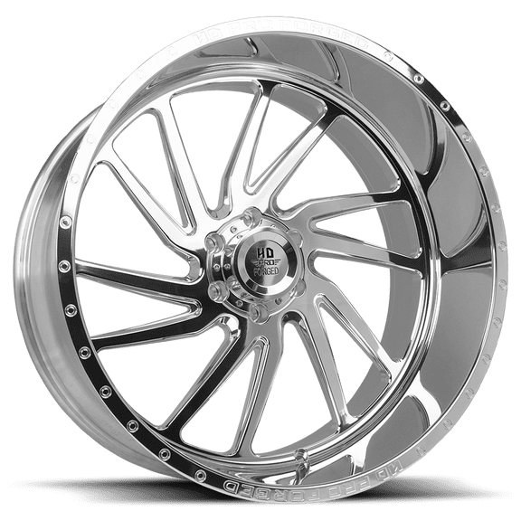 FORGED HDPRO-01 HORNET 24X12 8X170 -44 125 High Polished (Right) Wheel