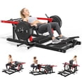 FORGEMUS Hip Thrust Machine,800LBS Glute Bridge Machine with Weight ...