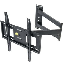 FORGING MOUNT Corner TV Wall Mount Long Arm TV Mount for 23"-60" TVs, Full Motion TV Wall Mount with 33" of Smooth Extension, Holds 99lbs, Max 400X400mm