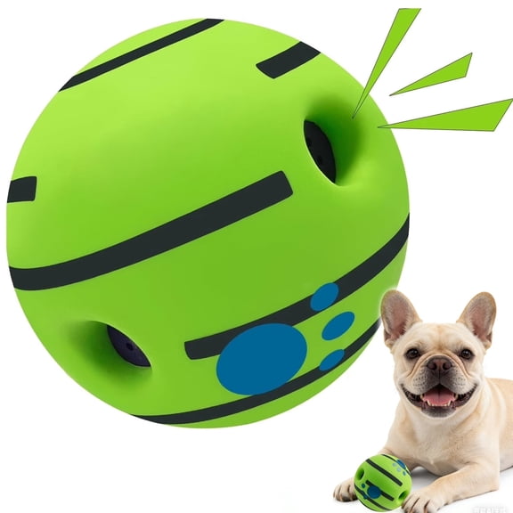 FORICOM Pet Toy Balls, Swing Swing Giggle Balls | Rolling rich toys for fun playtime, interactive play indoors or outdoors | 1 pack, 5.5inch diameter