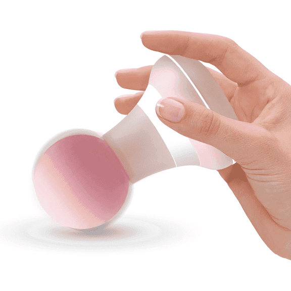 FORICOM Mini Massage Gun Deep Tissue, Percussion Muscle Massager for Back Pain Relief, Portable Small Travel Size, Quiet Massager, Gifts for Woman Man - Pink