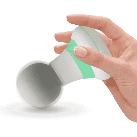 FORICOM Mini Massage Gun Deep Tissue, Percussion Muscle Massager for Back Pain Relief, Portable Small Travel Size, Quiet Massager, Gifts for Woman Man - White