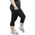 thumbnail image 1 of FORJOE Yoga Capri Leggings for Women with Pockets Tummy Control High Waist Workout Yoga Pants, 1 of 7