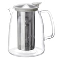 thumbnail image 1 of FORLIFE Mist Iced Tea Jug with Basket Infuser, 68-Ounce, White C101, 1 of 1