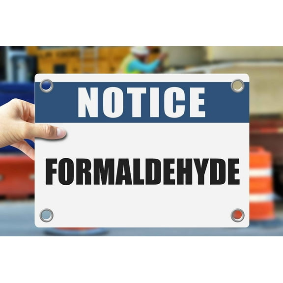 FORMALDEHYDE | Warning Notice Caution Danger 3mm PVC Sign